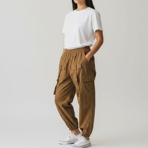 Like New without tag Tan Joggers sz 3X